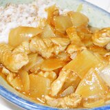 超激安♪ヘルシー♪鶏皮のカレーライス